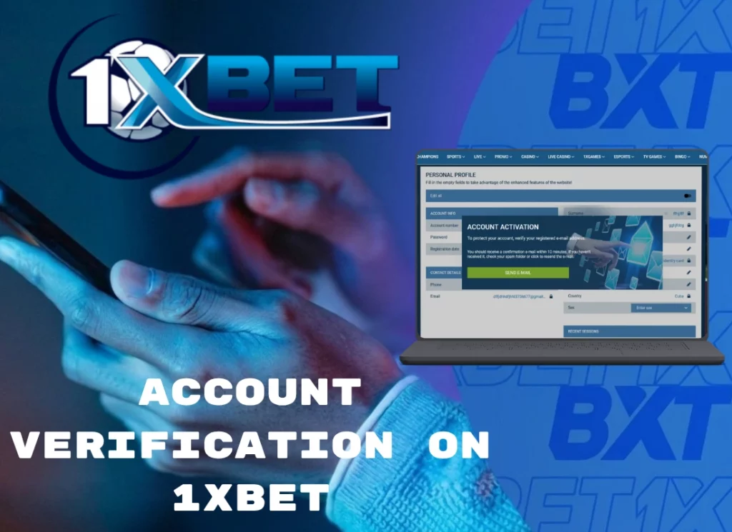Account Verification on 1xBet